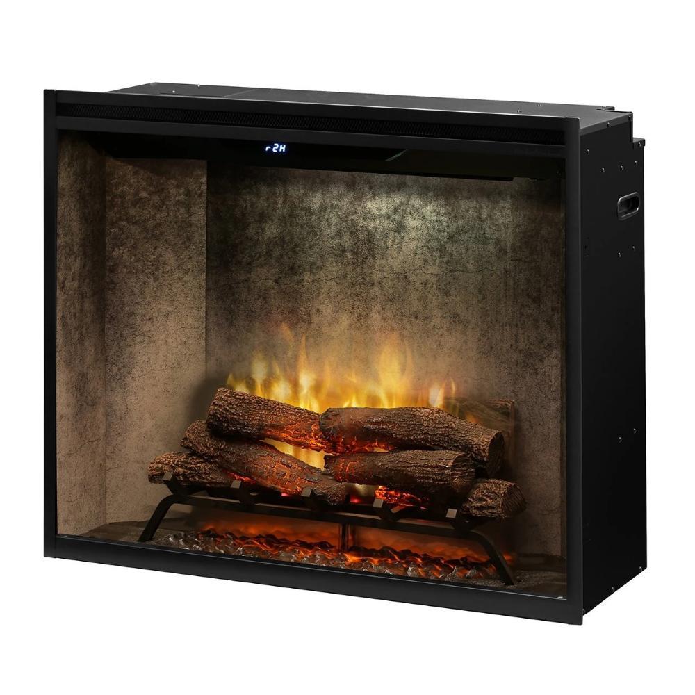 Dimplex Revillusion 36-Inch Portrait Built-in Electric Firebox.