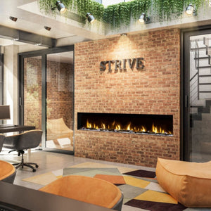Dimplex Ignite XL Bold 3-Sided Built-In Electric Fireplace.