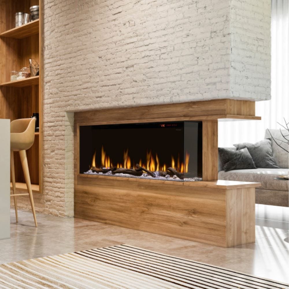 Dimplex Ignite XL Bold 3-Sided Built-In Electric Fireplace.