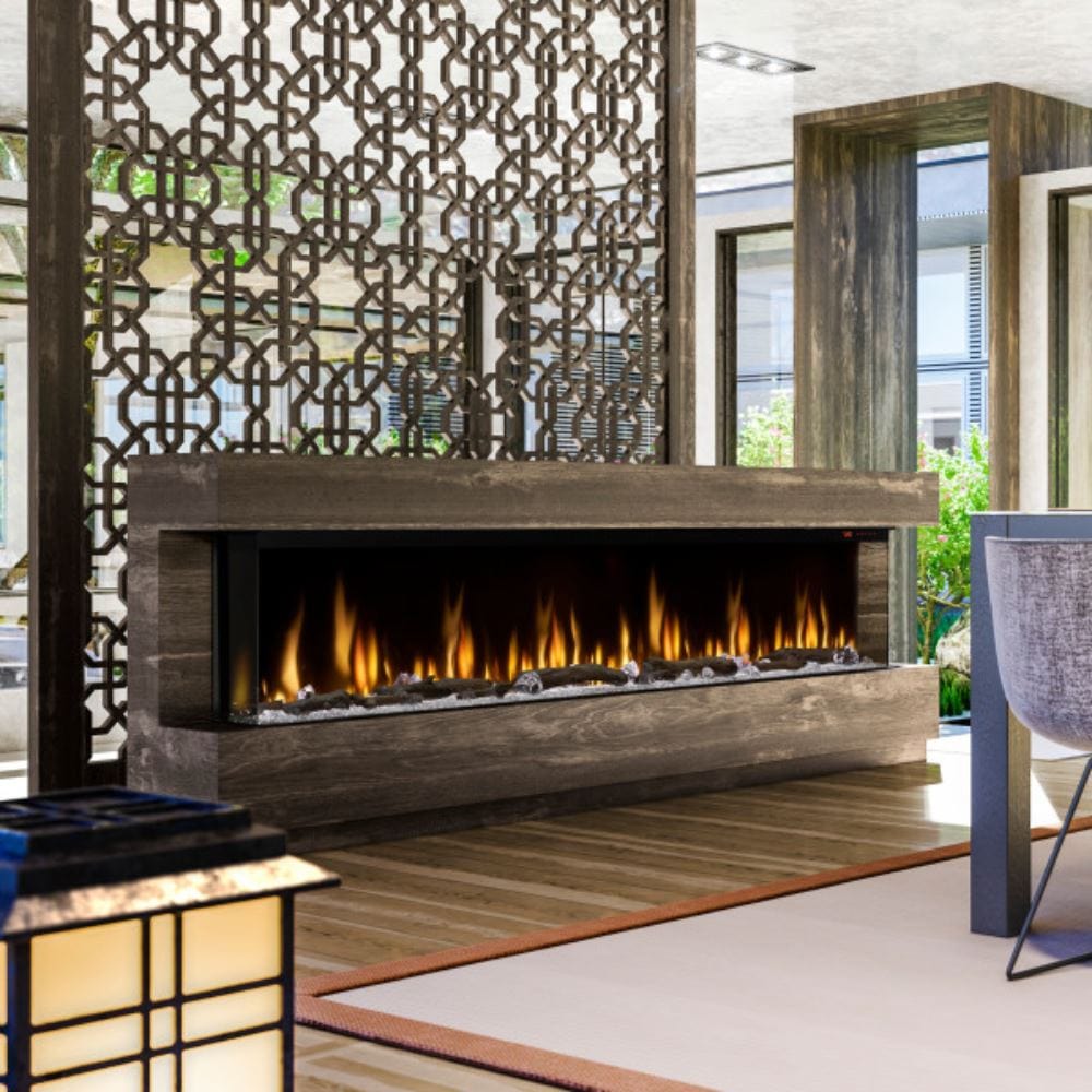 Dimplex Ignite XL Bold 3-Sided Built-In Electric Fireplace.