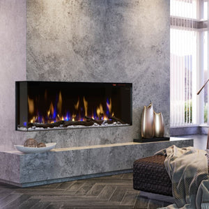 Dimplex Ignite XL Bold 3-Sided Built-In Electric Fireplace.