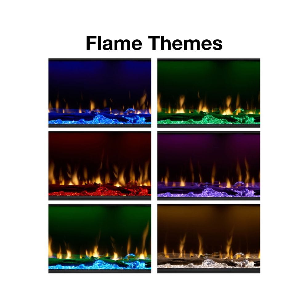 Dimplex Ignite XL Bold 3-Sided Built-In Electric Fireplace.