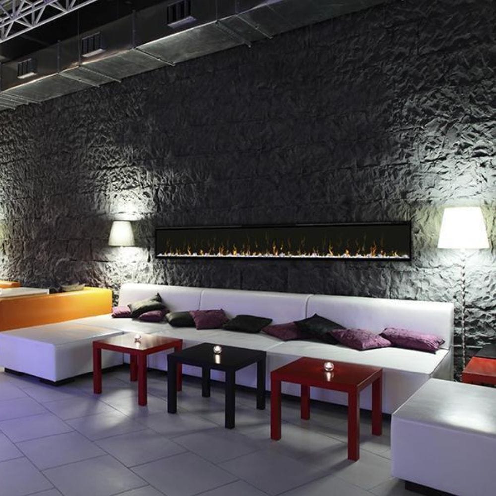 Dimplex IgniteXL 100-Inch Built-in Electric Fireplace (XLF100).
