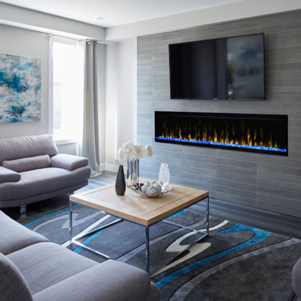 Dimplex IgniteXL 74-Inch Built-in Electric Fireplace (XLF74).