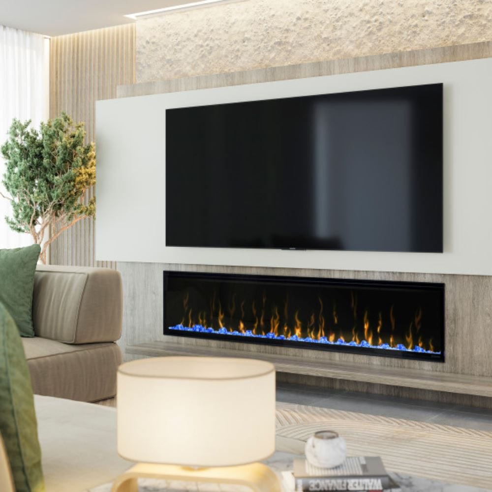 Dimplex IgniteXL 74-Inch Built-in Electric Fireplace (XLF74).