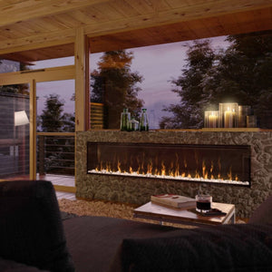 Dimplex IgniteXL 74-Inch Built-in Electric Fireplace (XLF74).