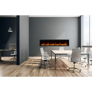 Dimplex IgniteXL 74-Inch Built-in Electric Fireplace (XLF74).