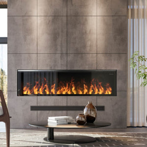 Dimplex Opti-Myst Linear Built-In Vapor Fireplace.