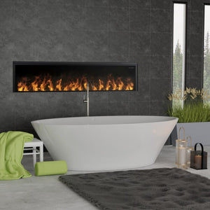 Dimplex Opti-Myst Linear Built-In Vapor Fireplace.
