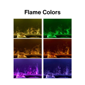 Dimplex Opti-Myst Linear Built-In Vapor Fireplace.