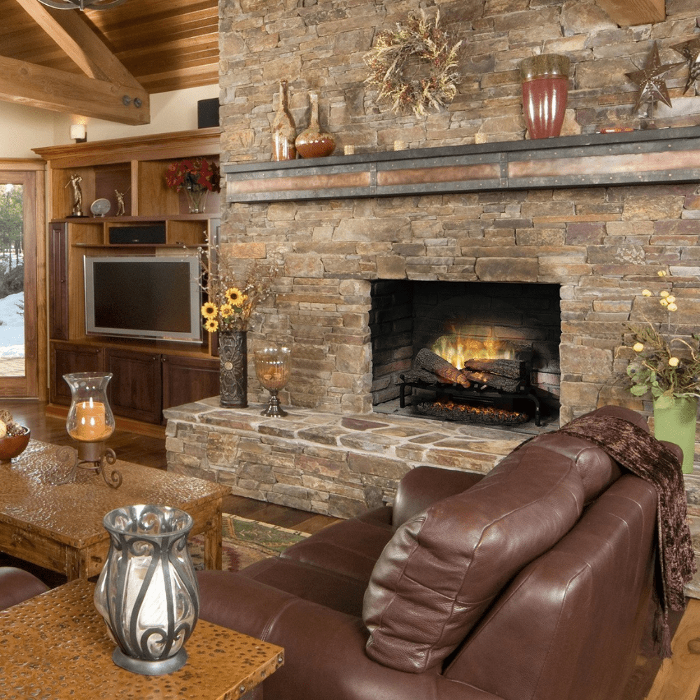 Dimplex Revillusion 25-Inch Plug-in Electric Log Set.