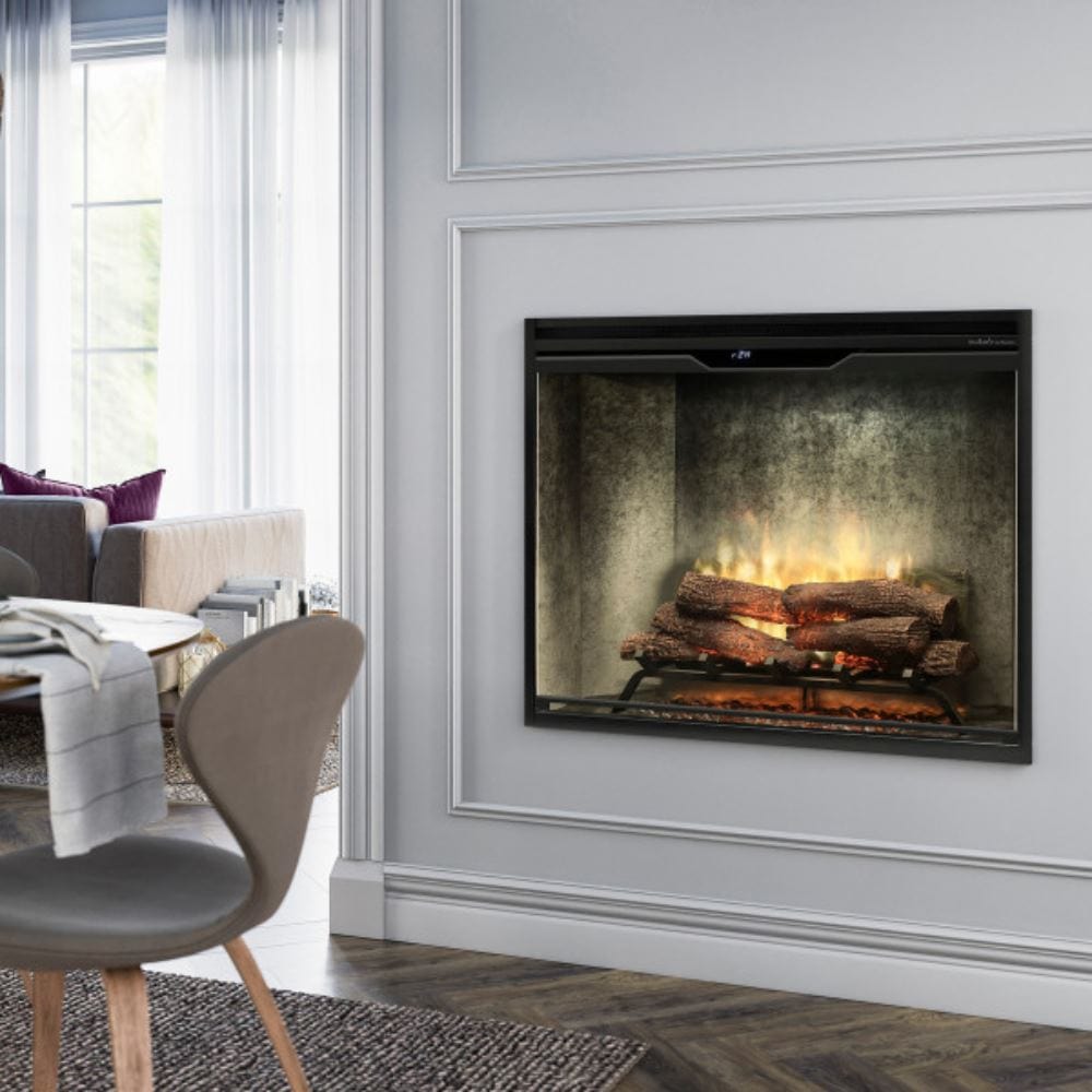 Dimplex Revillusion 36-Inch Portrait Built-in Electric Firebox.