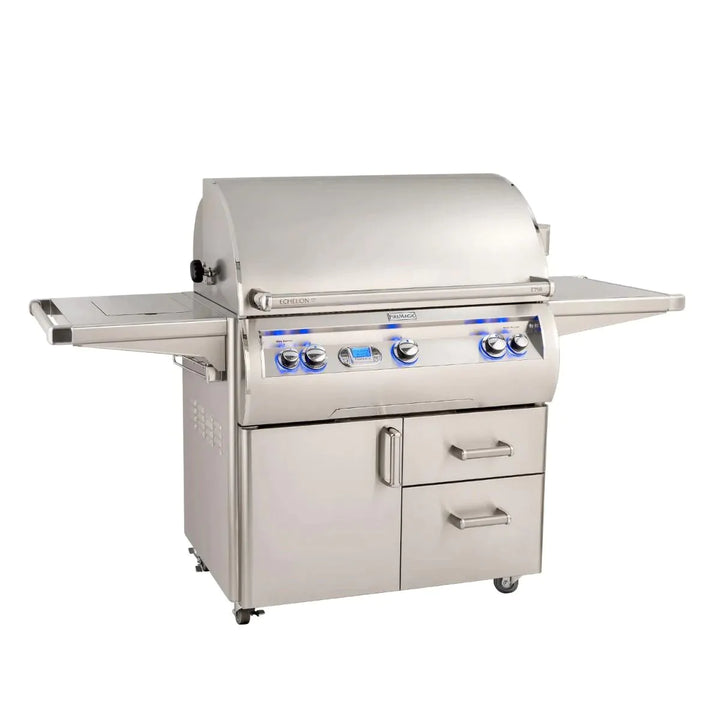 Fire Magic Echelon Diamond E790s 36-Inch Freestanding Gas Grill With Rotisserie, Single Side Burner & Digital Thermometer, Natural Gas (E790S-8E1N-62).