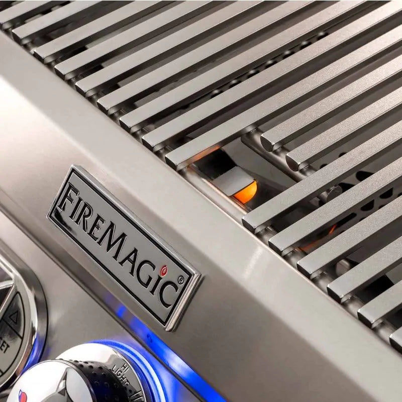 Fire Magic Echelon Diamond E1060i A Series 48-Inch Built-In Gas Grill With Rotisserie & Analog Thermometer, Natural Gas (E1060I-8EAN).