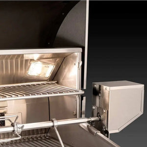 Fire Magic Echelon Diamond E1060i A Series 48-Inch Built-In Gas Grill With Rotisserie & Analog Thermometer, Natural Gas (E1060I-8EAN).