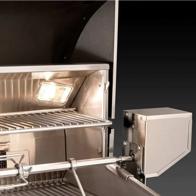 Fire Magic Echelon Diamond E1060i A Series 48-Inch Built-In Gas Grill With Rotisserie & Analog Thermometer, Natural Gas (E1060I-8EAN).