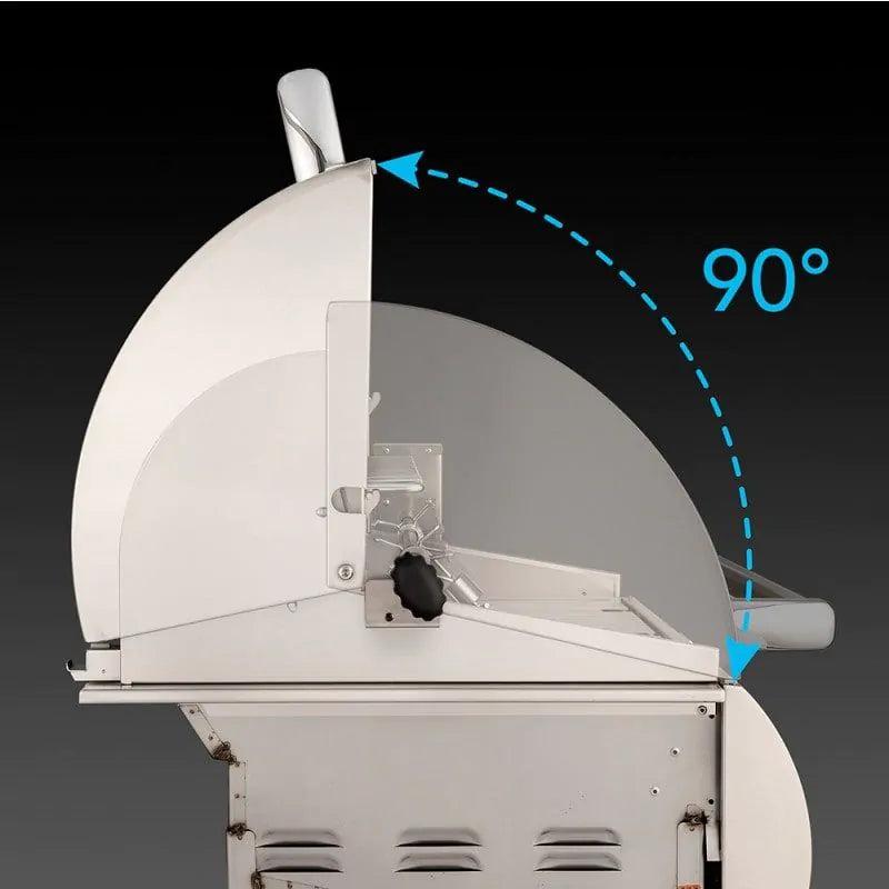 Fire Magic Echelon Diamond E1060i A Series 48-Inch Built-In Gas Grill With Rotisserie & Analog Thermometer, Natural Gas (E1060I-8EAN).