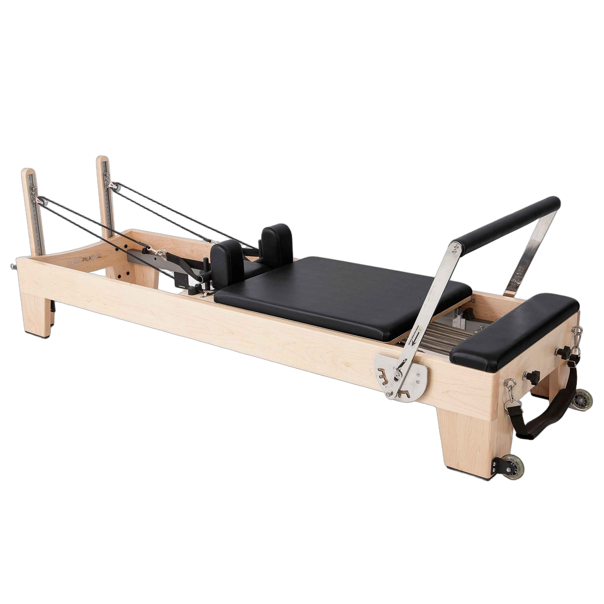 Elina Pilates Elite Reformer Machine Bundle Black Edition.