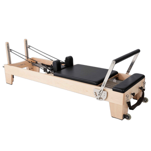 Elina Pilates Elite Reformer Machine Bundle Black Edition.