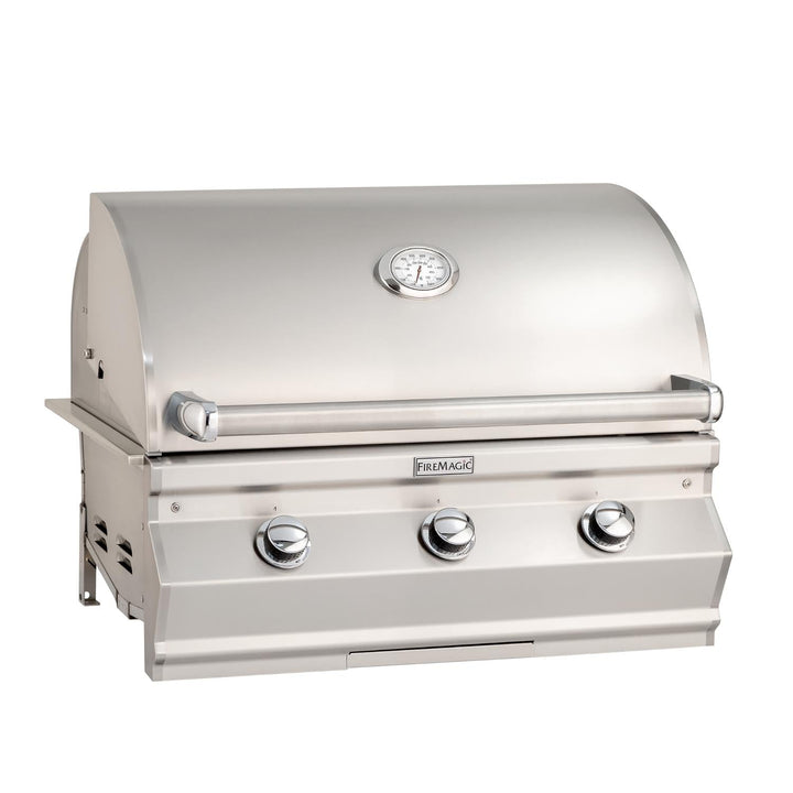 Fire Magic Choice C540I 30-Inch Built-In Gas Grill with Analog Thermometer, Natural Gas (C540I-RT1N).