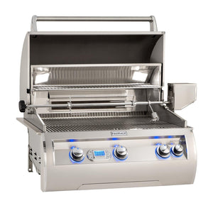 Fire Magic Echelon Diamond E660I 30-Inch Built-In Gas Grill with Rotisserie and Digital Thermometer, Propane (E660I-8E1P).