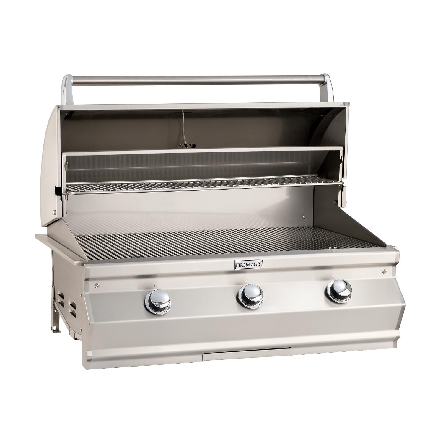 Fire Magic Choice C650I 36-Inch Built-In Natural Gas Grill With Analog Thermometer (C650I-RT1N).