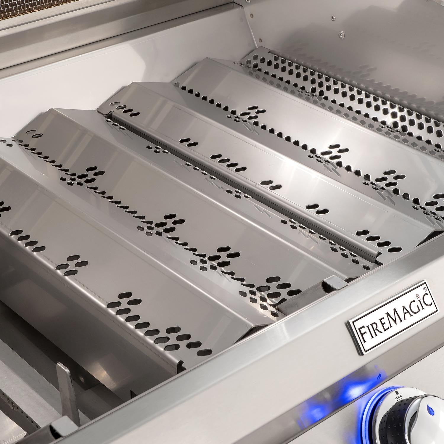Fire Magic Aurora A660i 30-Inch Built-In Gas Grill with Rotisserie & Analog Thermometer (A660I-8EAP).
