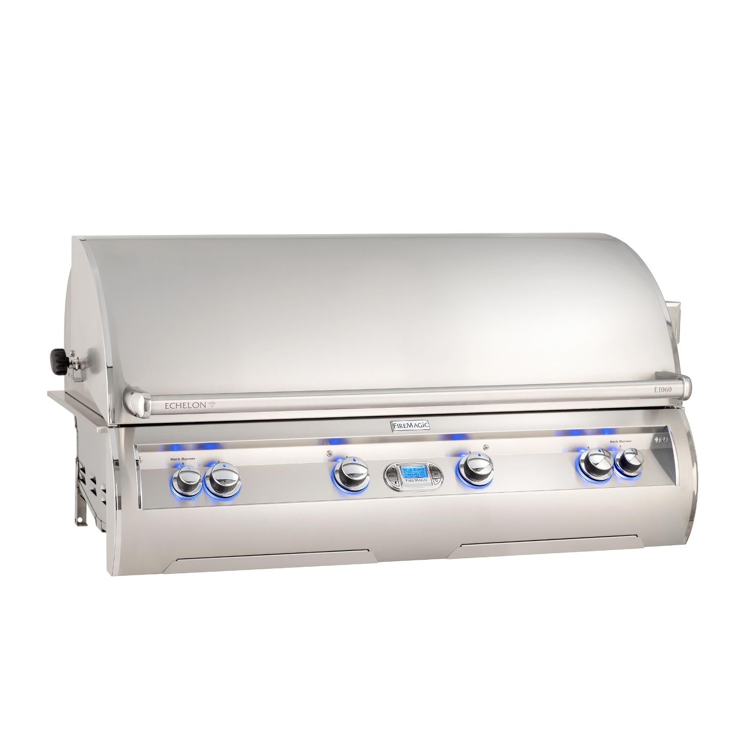 Fire Magic 48-Inch Echelon Diamond Built-In Natural Gas Grill One Infrared Burner in Stainless Steel (E1060I-8L1N).