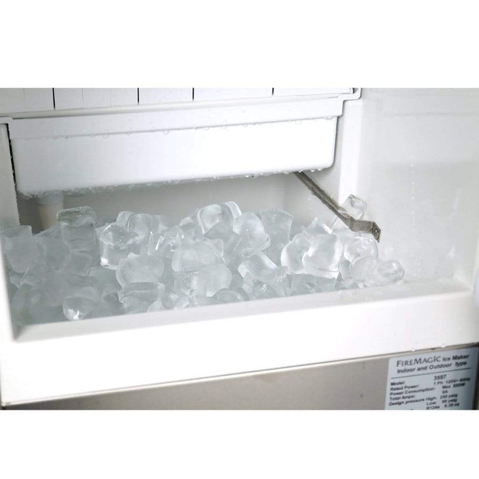 Fire Magic High Capacity Ice Maker w/ Reversible Door Hinge (5597)