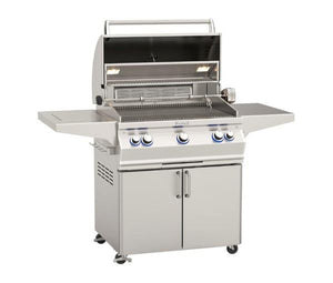Fire Magic 30-Inch A660s Aurora Portable Gas Grill with Analog Thermometer, Natural Gas (A660S-7LAN-61).
