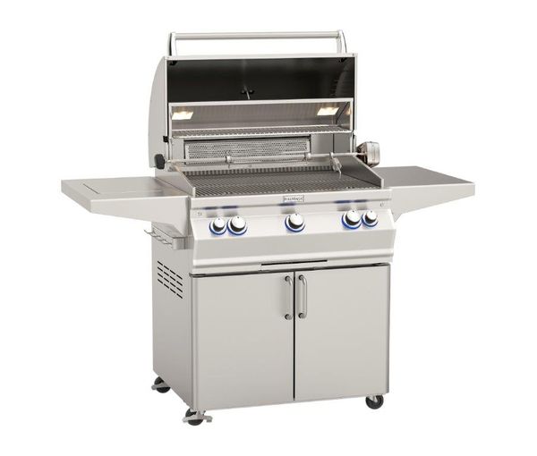 Fire Magic 30-Inch A660s Aurora Portable Gas Grill with Analog Thermometer, Natural Gas (A660S-7LAN-61).