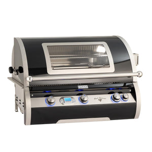 Fire Magic Echelon Black Diamond 36-Inch Built-In Propane Gas Grill One Infrared Burner & Magic View Window (H790I-8L1P-W).