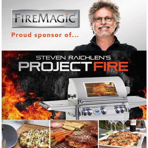 Fire Magic Legacy Deluxe Built-In Grill in Stainless Steel in Natural Gas (11-S1S1N-A ).