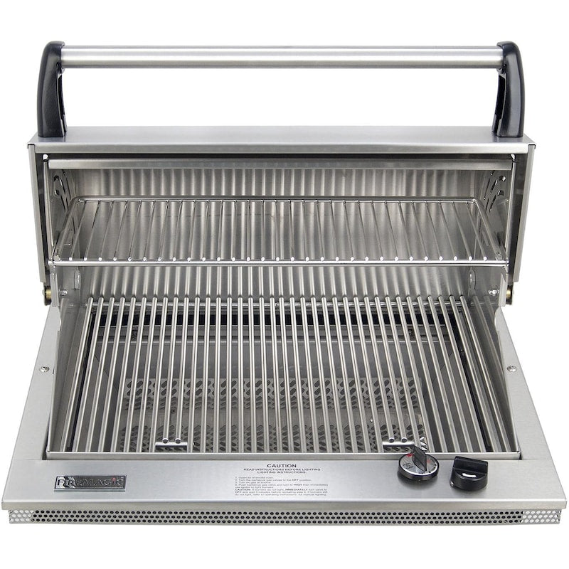 Fire Magic Legacy Deluxe Classic Built-In Countertop Natural Gas Grill in Stainless Steel (31-S1S1N-A).