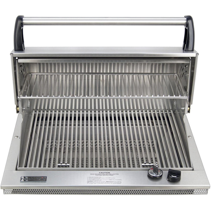Fire Magic Legacy Deluxe Classic Built-In Countertop Propane Gas Grill in Stainless Steel (31-S1S1P-A).