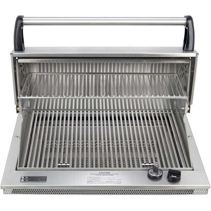 Fire Magic Legacy Deluxe Classic Built-In Countertop Propane Gas Grill in Stainless Steel (31-S1S1P-A).