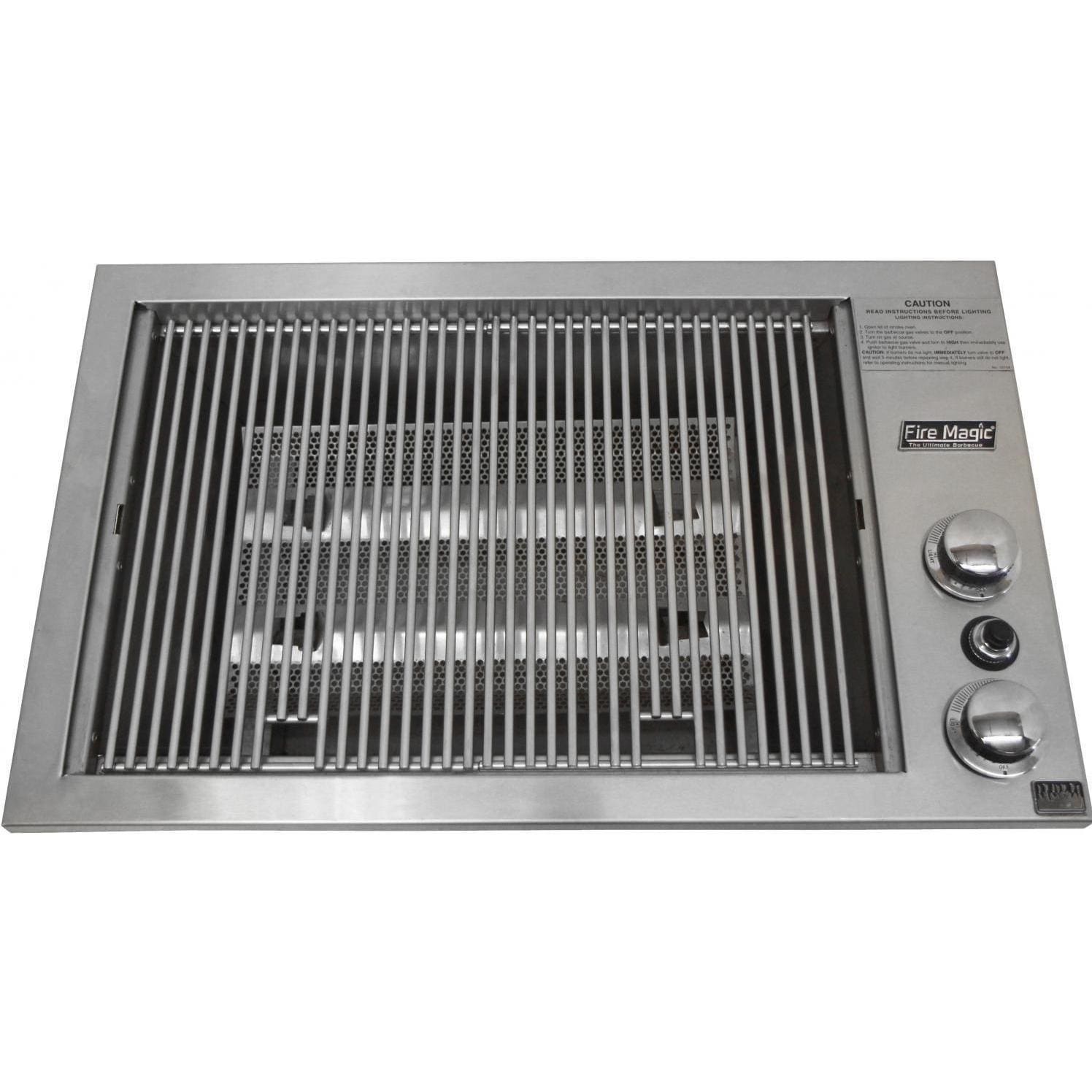 Fire Magic Legacy Deluxe Gourmet Built-In Propane Gas Countertop Grill in Stainless Steel (3C-S1S1P-A).