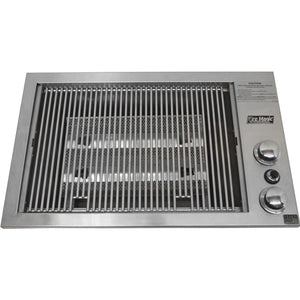 Fire Magic Legacy Deluxe Gourmet Built-In Propane Gas Countertop Grill in Stainless Steel (3C-S1S1P-A).