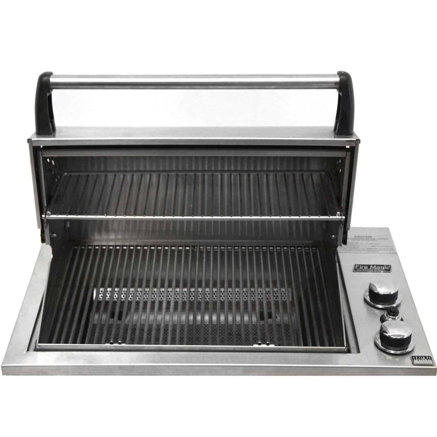 Fire Magic Legacy Deluxe Gourmet Built-In Propane Gas Countertop Grill in Stainless Steel (3C-S1S1P-A).
