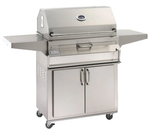 Fire Magic Legacy 30-Inch Freestanding Charcoal Grill With Smoker Oven/Hood (24-SC01C-61).