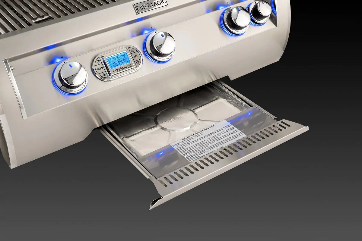 Fire Magic Echelon Diamond E790s 36-Inch Freestanding Gas Grill With Rotisserie, Single Side Burner & Digital Thermometer, Natural Gas (E790S-8E1N-62).