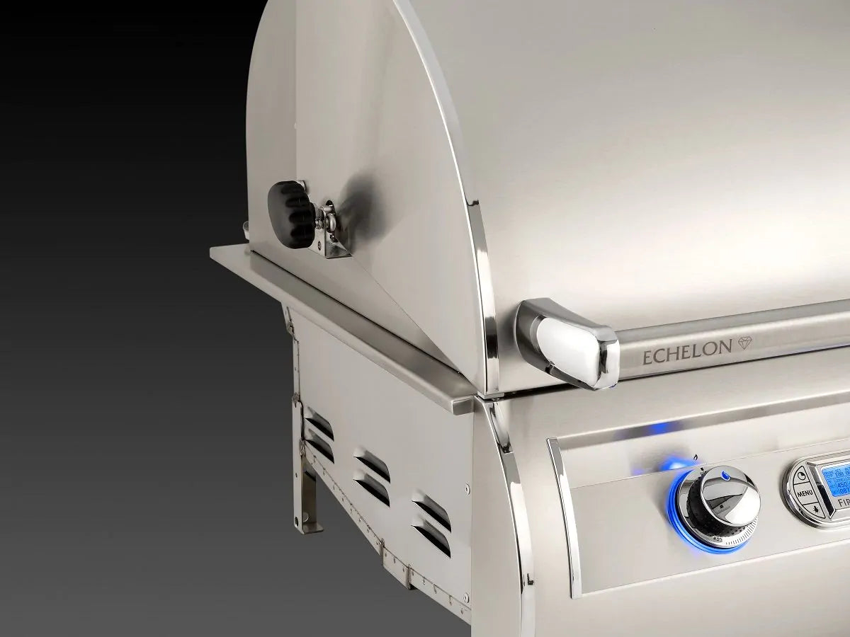 Fire Magic Echelon Diamond E790s 36-Inch Freestanding Gas Grill With Rotisserie, Single Side Burner & Digital Thermometer, Natural Gas (E790S-8E1N-62).