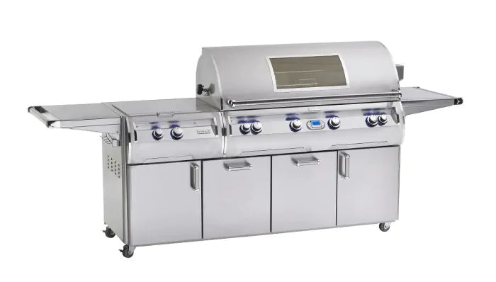 Fire Magic Echelon Diamond 48-Inch Freestanding Grill with Rotisserie, Infrared Burner, Power Burner and Digital Thermometer, Natural Gas (E1060S-8L1N-51).