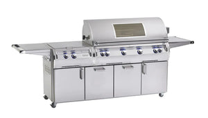 Fire Magic Echelon Diamond E1060s 48-Inch A Series Freestanding Gas Grill With Rotisserie, Power Burner, Analog Thermometer & Magic View Window, Natural Gas (E1060S-8EAN-51-W).