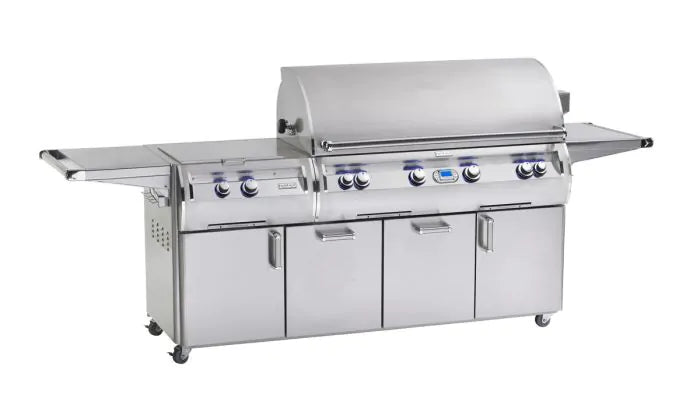 Fire Magic Echelon Diamond E1060s Freestanding Gas BBQ Grill With Power Burner, Infrared Burner, And Digital Thermometer, Propane (E1060S-8L1P-51).