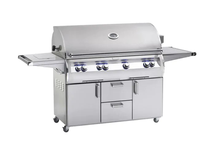 Fire Magic Echelon Diamond E1060s 48-Inch A Series Freestanding Gas Grill With Rotisserie, Single Side Burner & Analog Thermometer, Natural Gas (E1060S-8EAN-62).