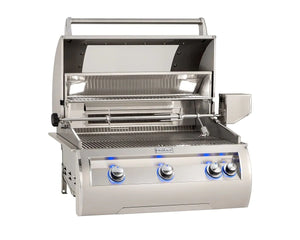 Fire Magic Echelon Diamond E660i 30-Inch Built-In A Series Gas Grill With Infrared Burner, Rotisserie & Magic View Window, Propane (E660i-8LAP-W).