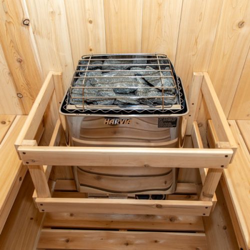 Dundalk Canadian Timber Serenity 2 to 4 person Eastern White Cedar Sauna CTC2245W