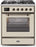 ILVE 30" Majestic II Series Gas Burner and Electric Oven Range with 5 Sealed Burners (UM30DNE3)