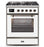 ILVE 30" Majestic II Series Gas Burner and Electric Oven Range with 5 Sealed Burners (UM30DNE3)